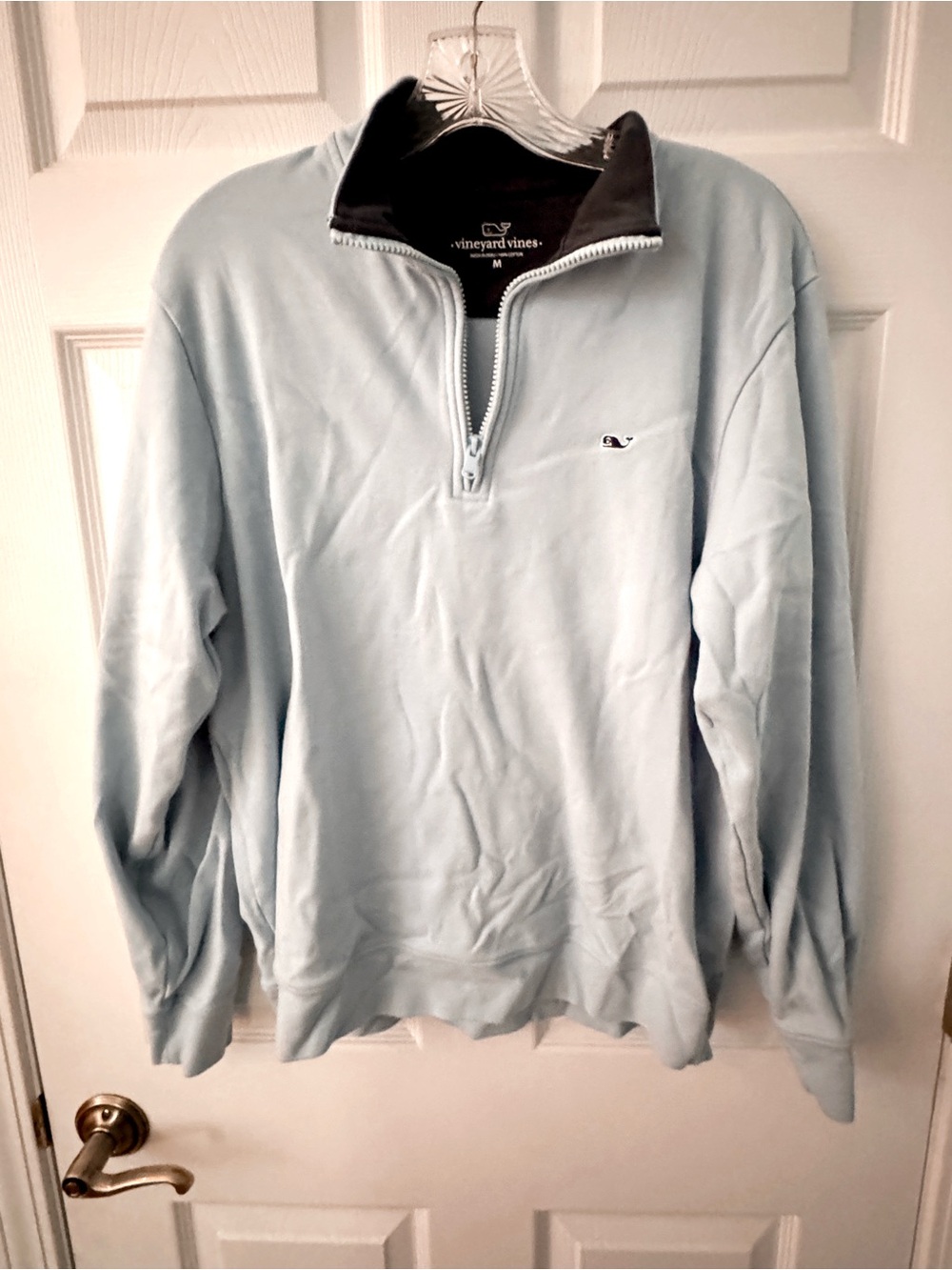 Vineyard vines pullover. Baby blue color.